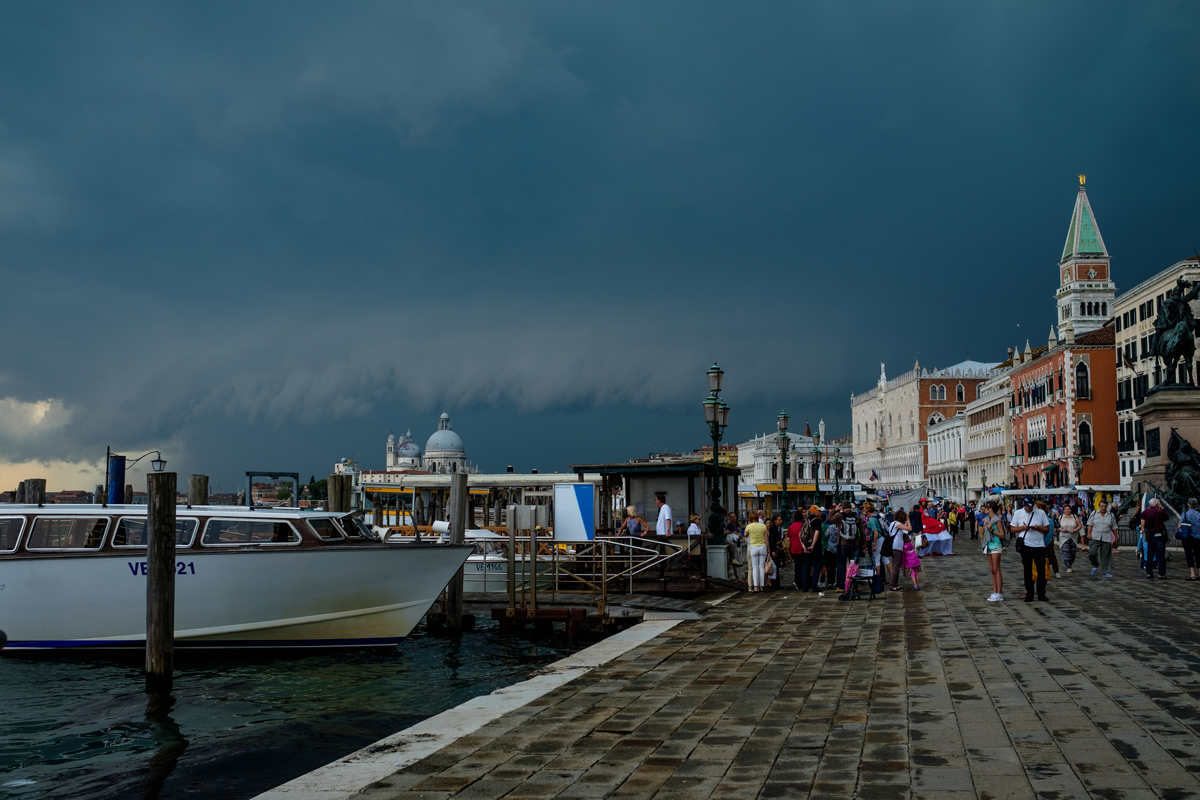 Ein Unwetter kündigt sich an