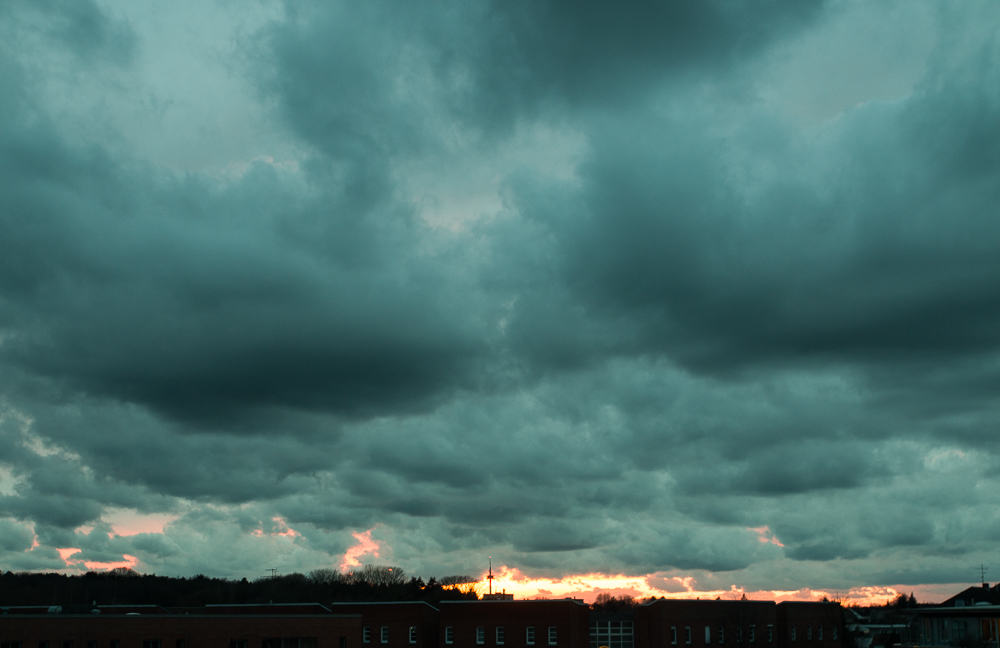 Ein Unwetter naht...