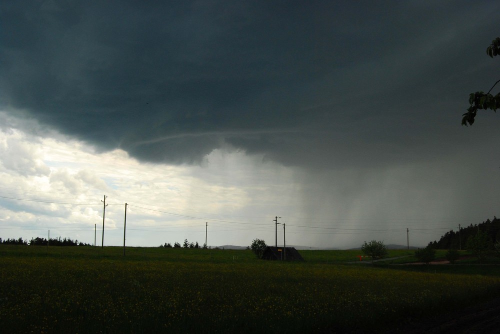 Ein Unwetter zieht auf