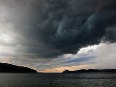 Ein Unwetter zieht auf