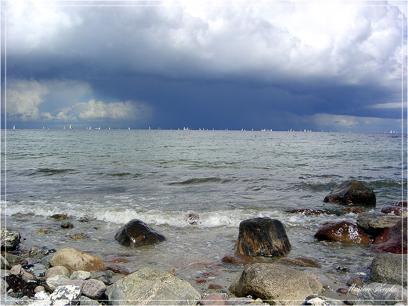 ein Unwetter zieht auf