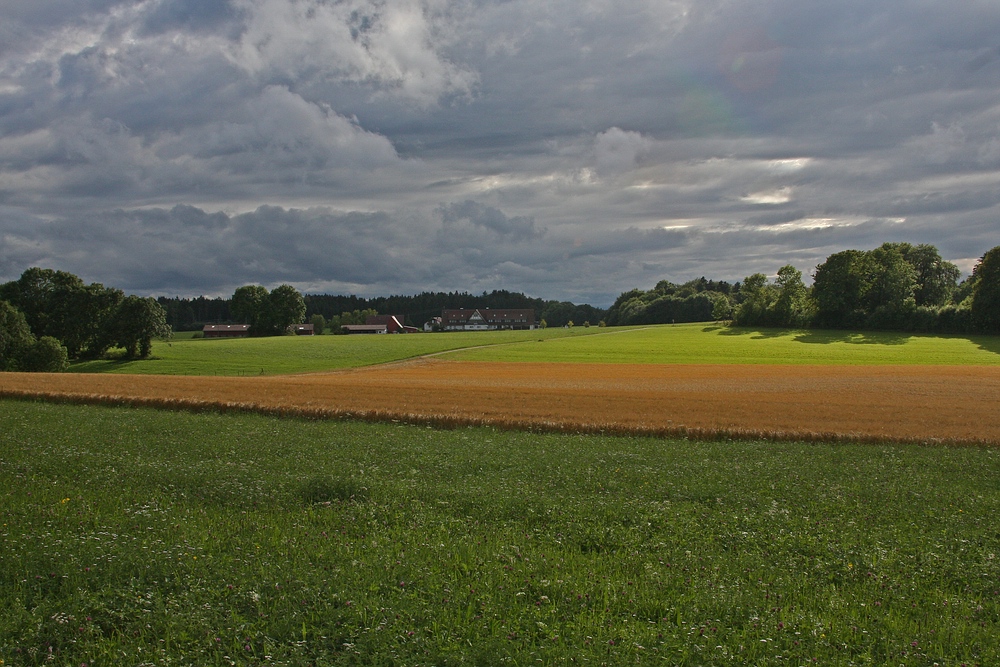 Ein Unwetter zieht auf