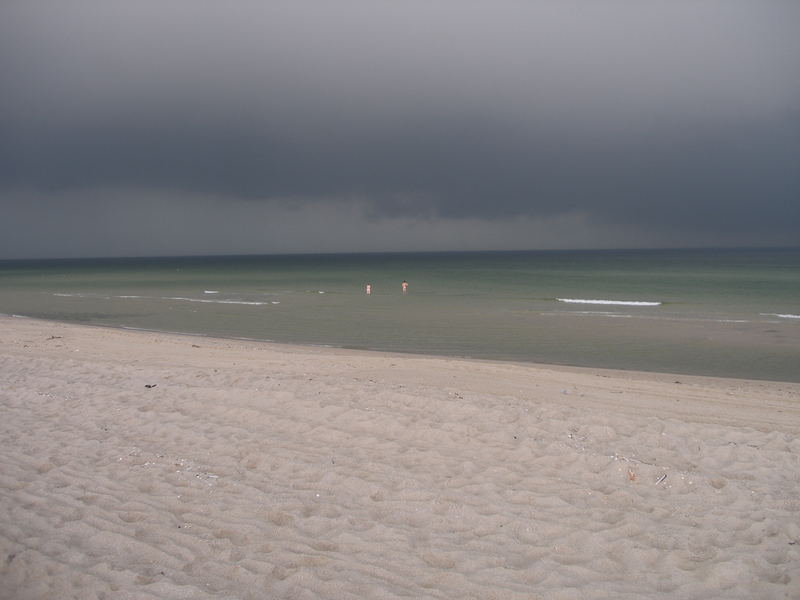 " Ein Unwetter zieht über der See auf " * Sylt 11 *