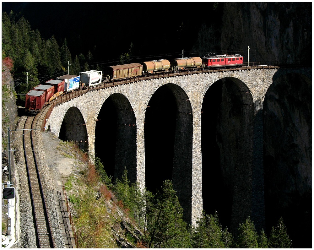 Ein Viadukt Foto & Bild eisenbahn, westeuropäische eisenbahnen