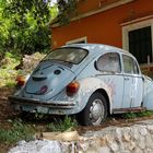 Ein Volkswagen auf Korfu 