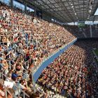 Ein volles Fußballstadion