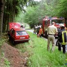 Ein VU auf der B48 bei Hochspeyer