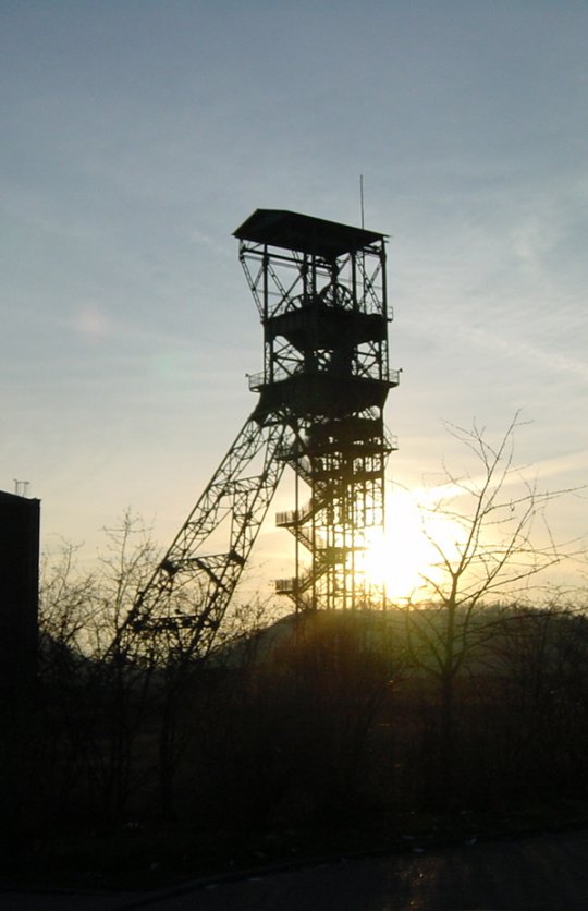 Ein Wahrzeichen Alsdorfs bei Aachen