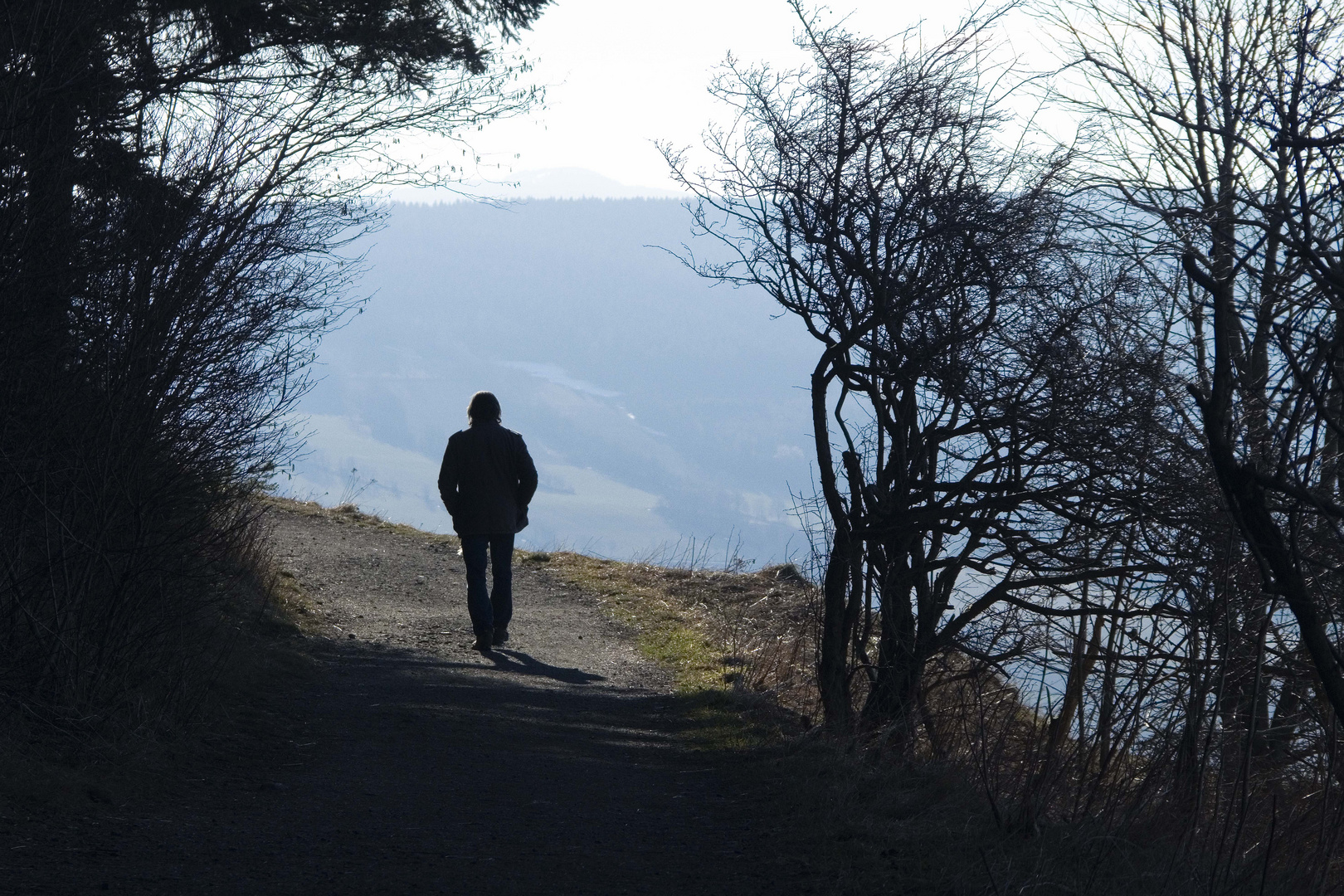 Ein Wanderer