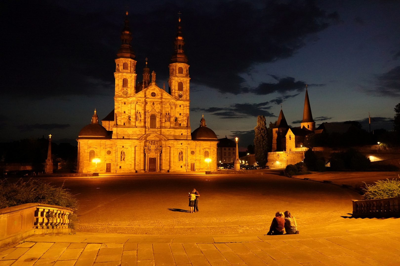 Ein warmer Abend in Fulda