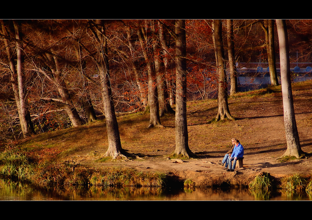 ein warmer Herbsttag