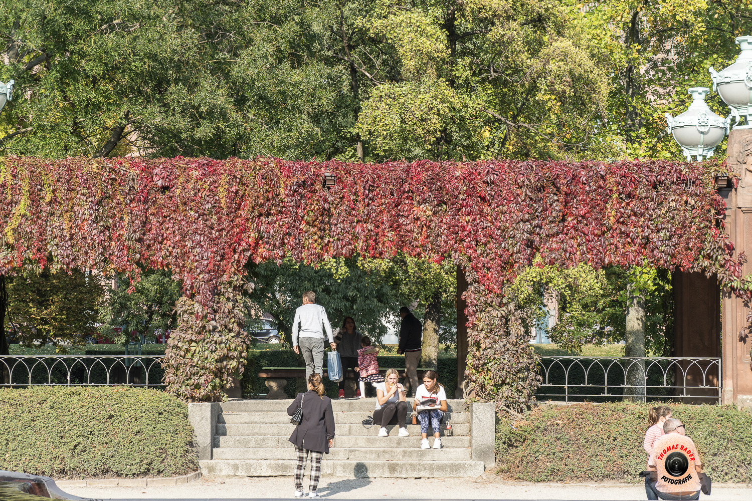 Ein  warmer sonniger Sonntag im Oktober 2018