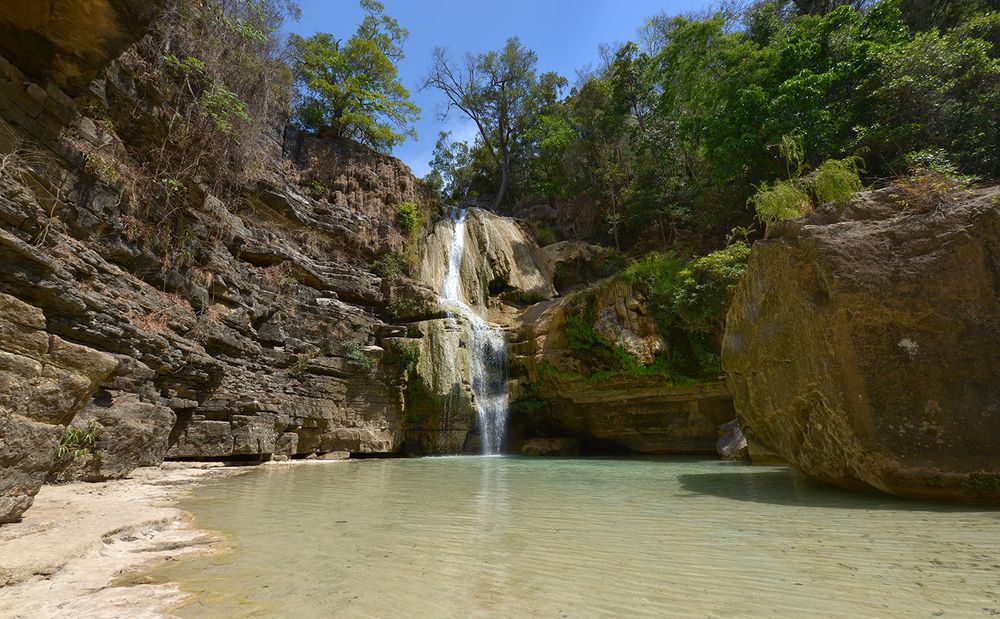 Ein Wasserfall am Ende der Welt