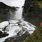 ein Wasserfall auf Island