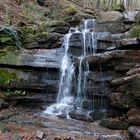 Ein Wasserfall der Margaretenschlucht