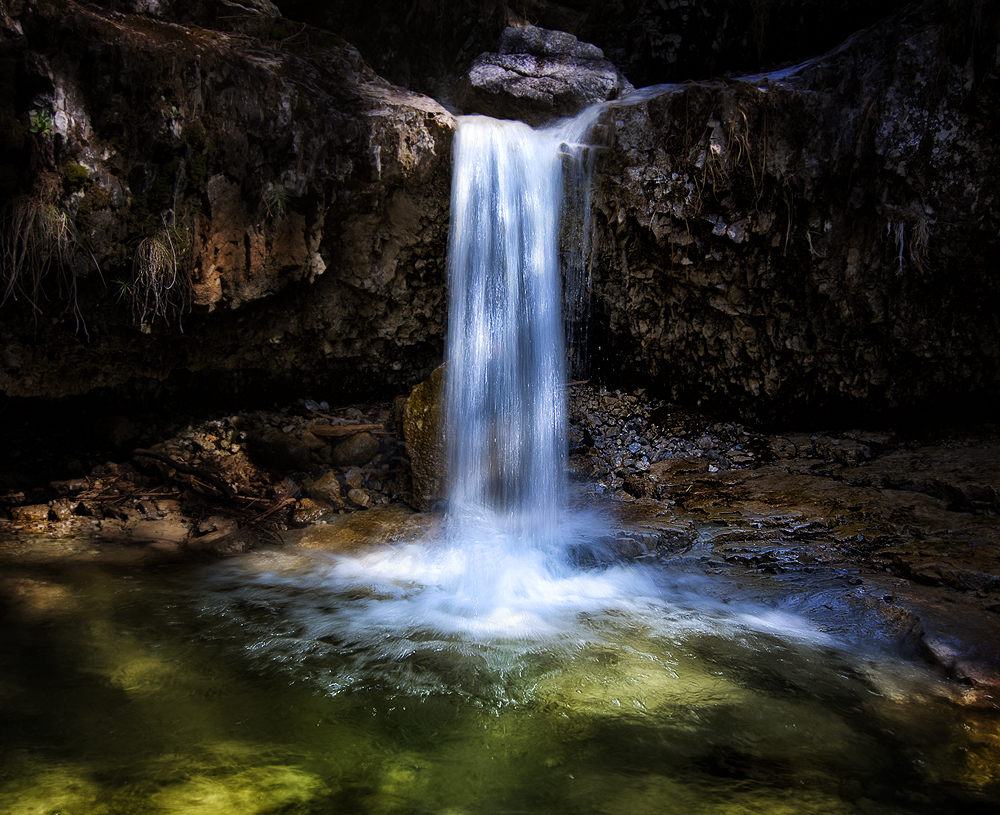 Ein Wasserfall