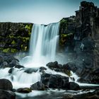 Ein Wasserfall in Pingvellier