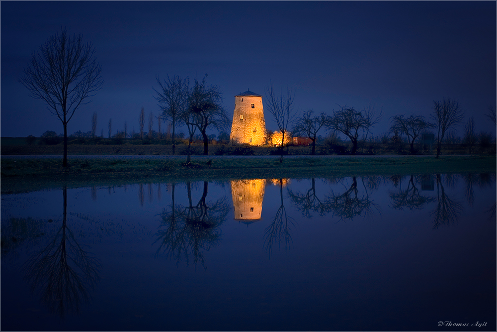 ein Wasserturm...