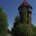 Ein Wasserturm für Bahnschwellen