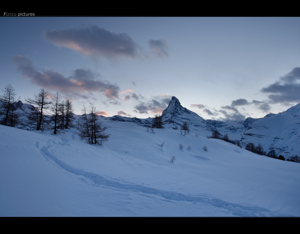 Ein Weg zum Matterhorn