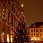 Ein Weihnachtsbaum, in Prag - Prag-Bilder