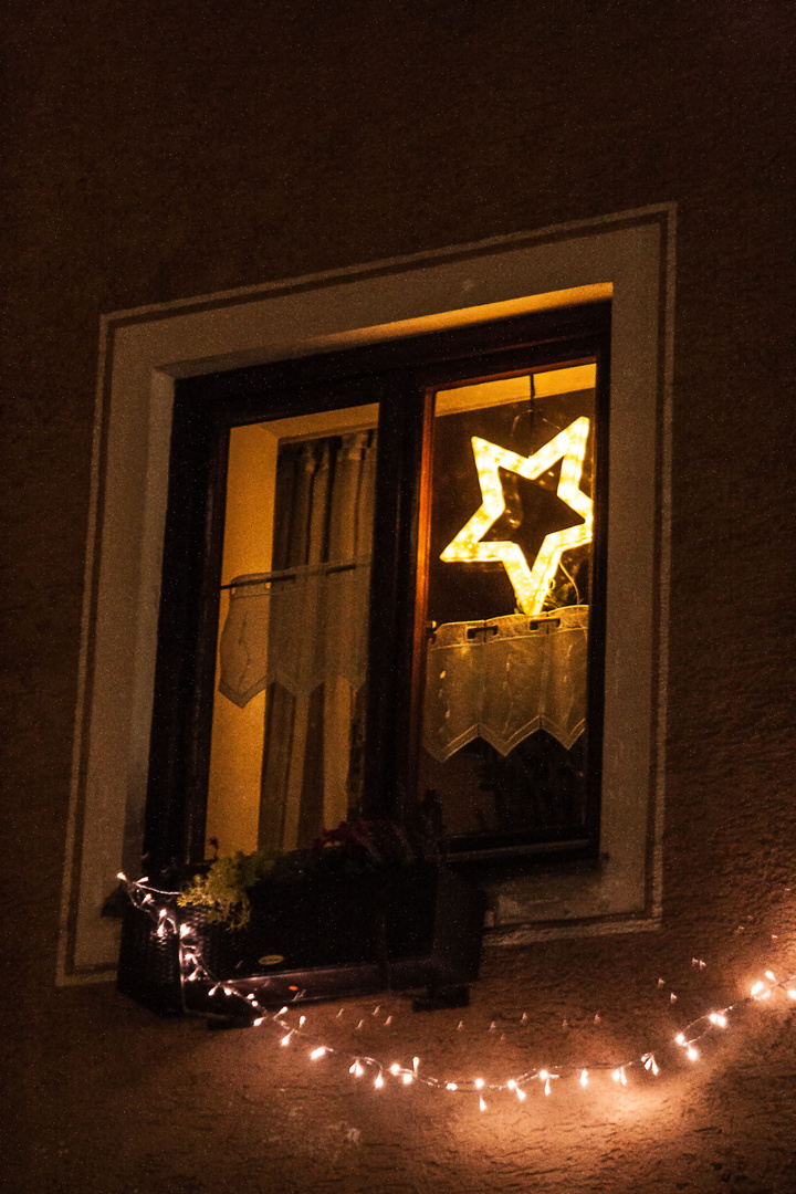 Ein Weihnachtsfenster