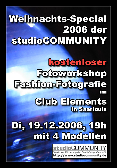 Ein Weihnachtsgeschenk von der Studiocommunity!!