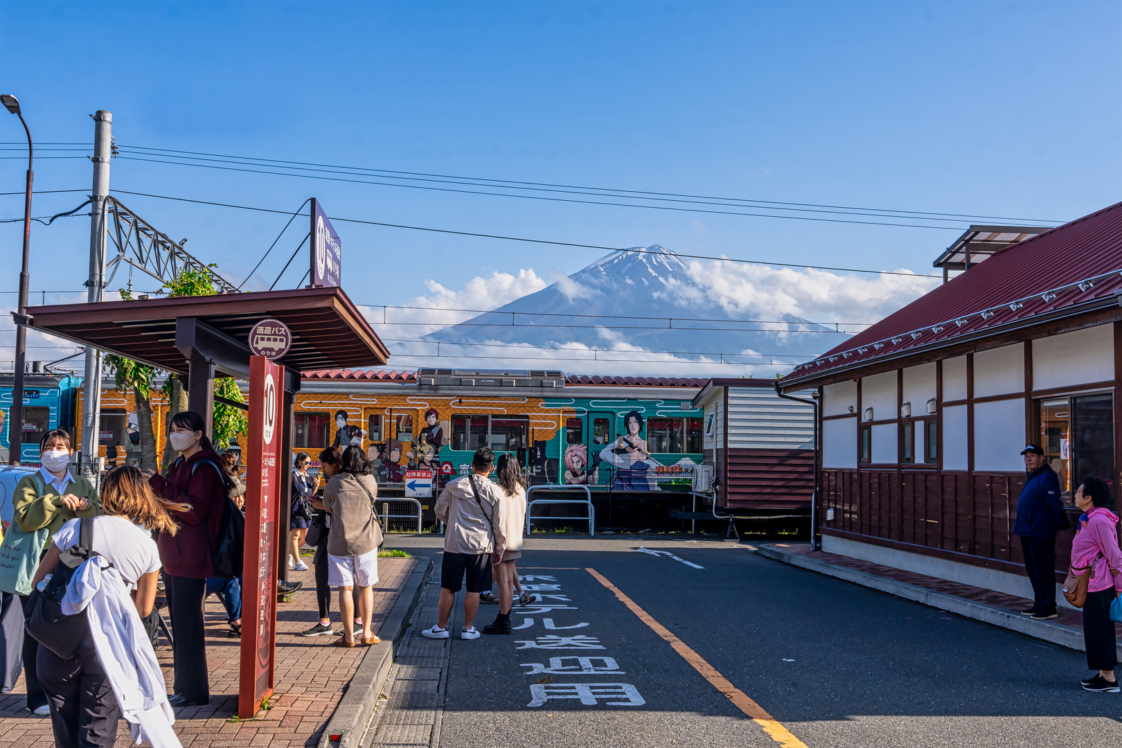 ein weiterer Blick auf den Fuji