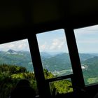 Ein weiterer Blick aus d. steilsten Dampf-Zahnradbahn im Salzkammergut