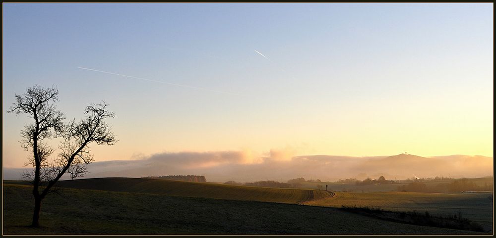 Ein weiterer kalter, aber wunderschöner "Innviertler-Morgen"