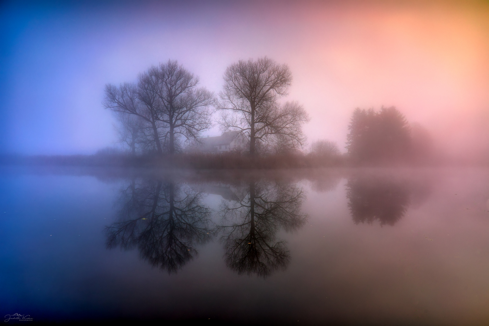 ein weiterer Morgen am Weiher