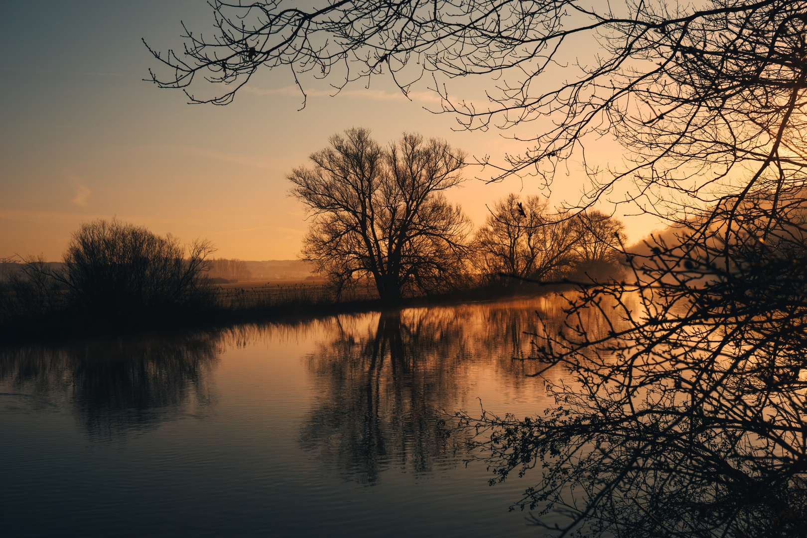 Ein weiterer Morgen an der Ruhr