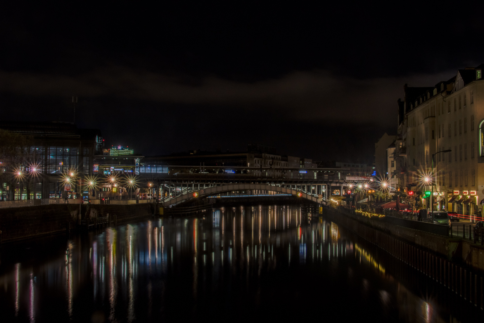 Ein weiterer Rundgang an der nächtlichen Spree