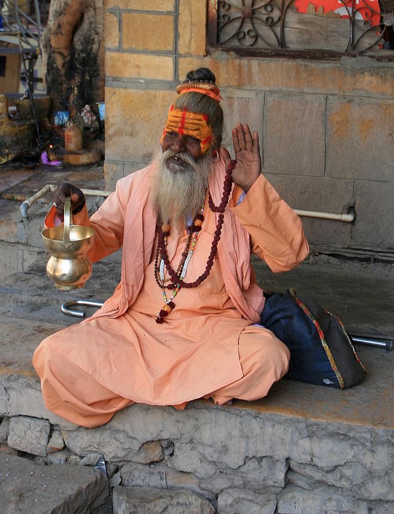 ein weiterer Sadhu in Jaisalmer/ Indien