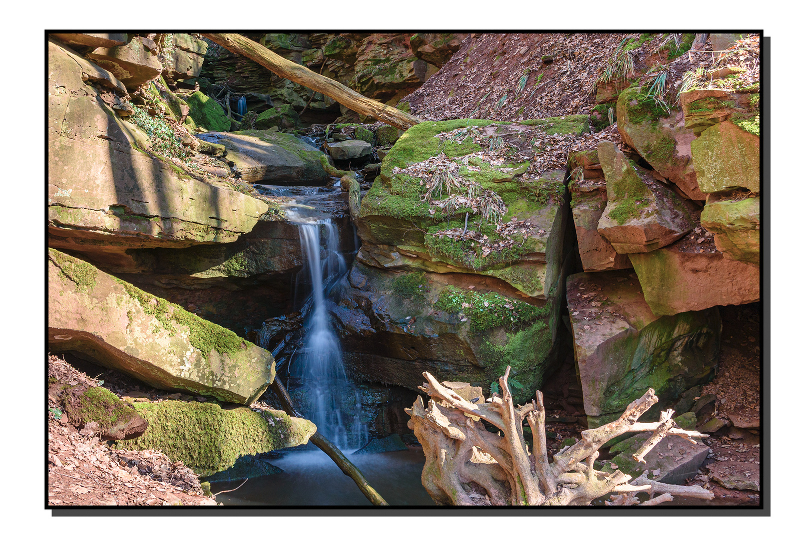 Ein weiterer Wasserfall in der Margarethenschlucht