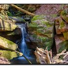 Ein weiterer Wasserfall in der Margarethenschlucht