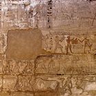 …ein weiteres interessantes Relief im Tempel von Medinet Habu…