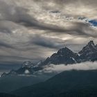 Ein wenig Blau war auch dabei, mal wieder was aus den Dolomiten... 