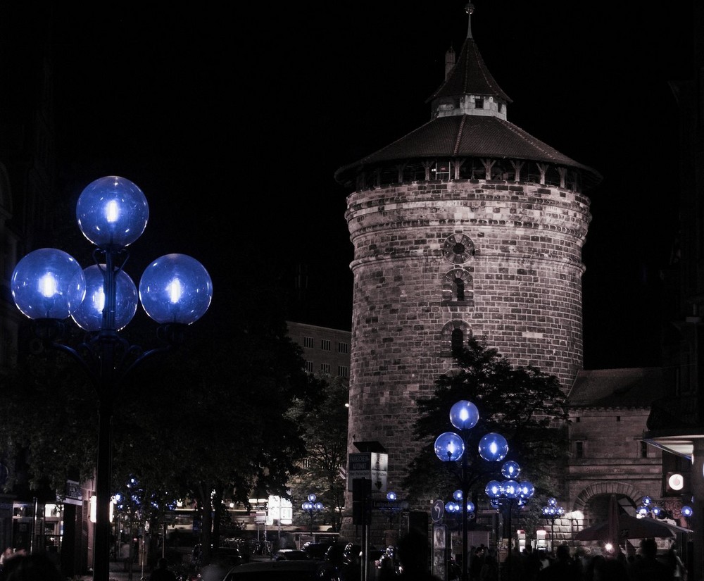 ...ein wenig Blaue Nacht 2008 (Königstor - Turm) #2