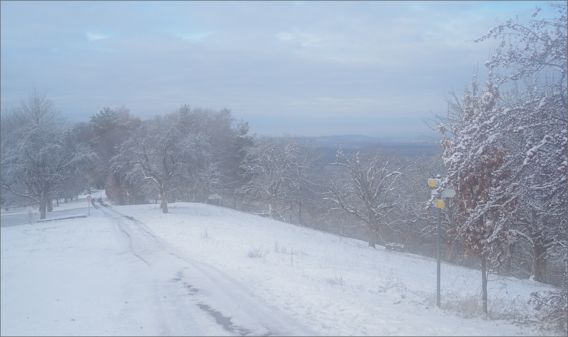 Ein wenig Schnee