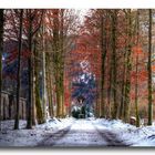 Ein wenig Schnee beim Kloster Ettal