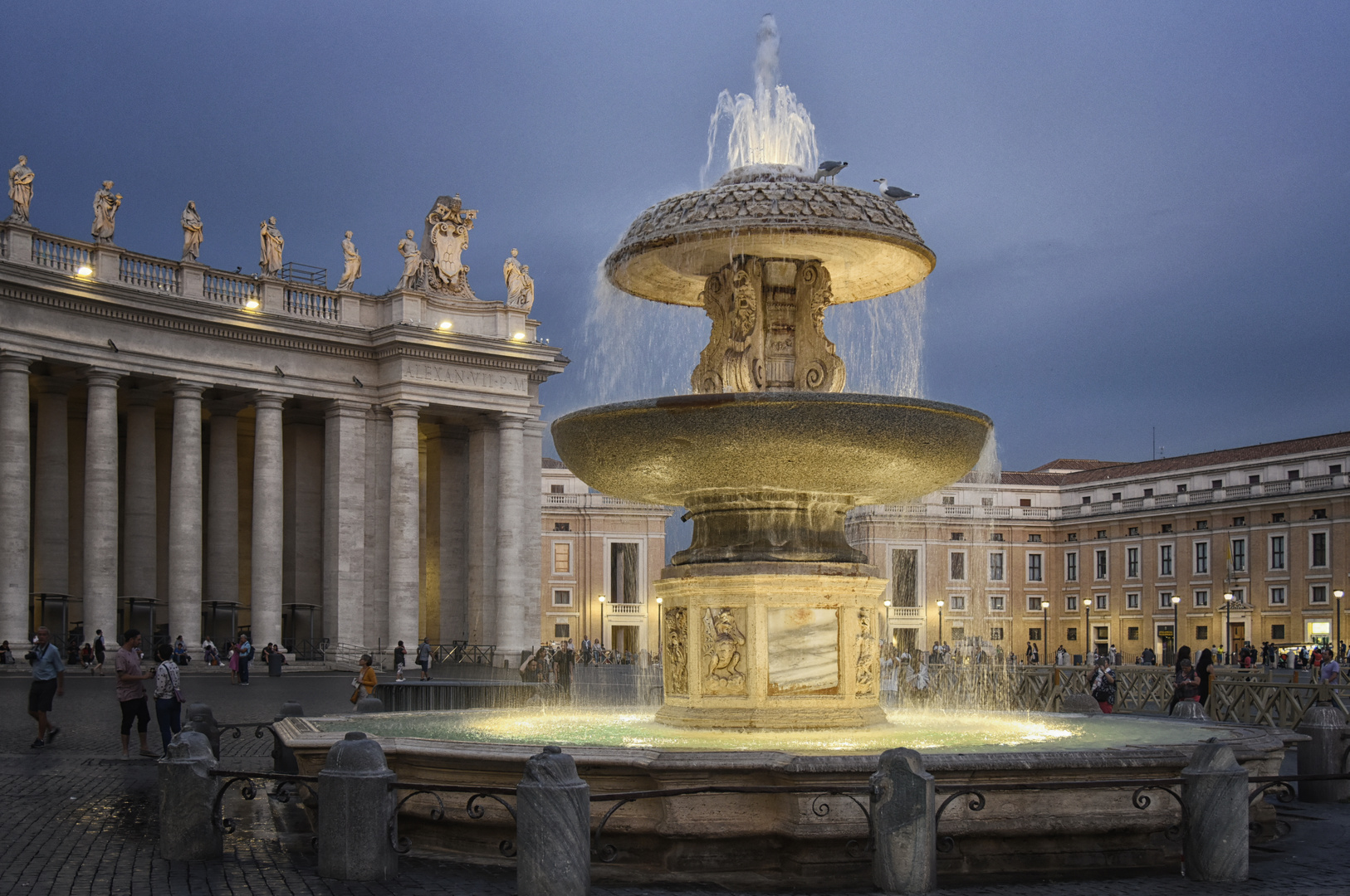 Ein Werk von Carlo Maderno (1613) - Petersplatz Rom