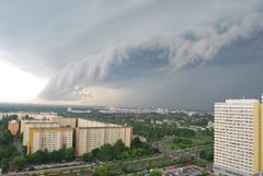 Ein Wetter zieht über Berlin...