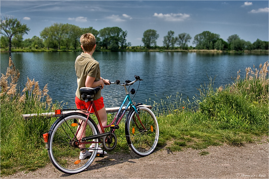 ein Wetter zum Fahrradfahren...