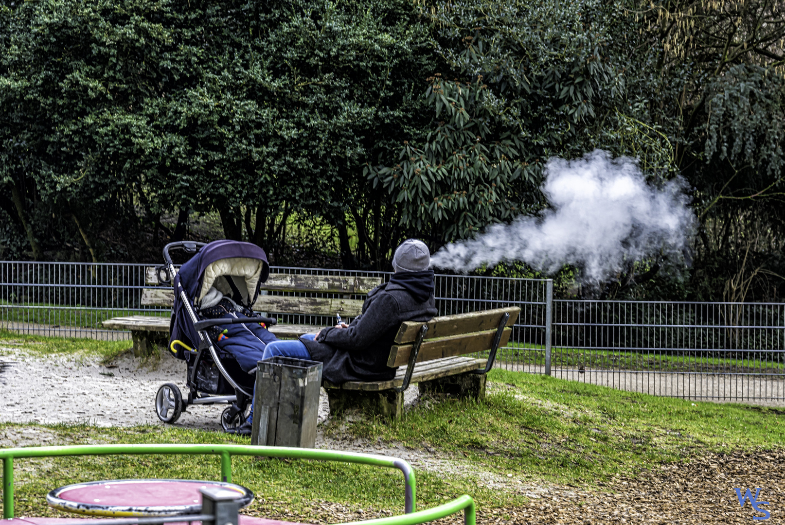 Ein "White Smoker"