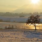 Ein Winterabend am Riegsee