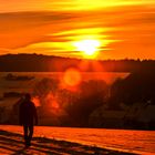 ein Winterabend geht zu Ende