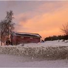 Ein Winterabend in Norwegen