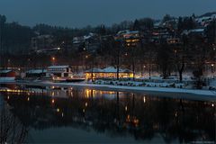 ein Winterabend in Olpe