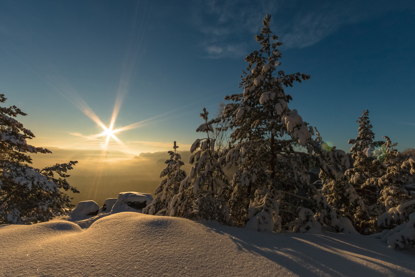 Ein Wintermärchen Foto & Bild  deutschland, europe, sachsen Bilder auf 